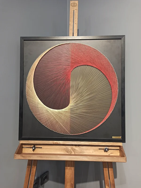 تابلو نخ بافت آغوش